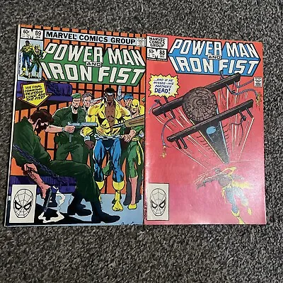 Buy Power Man And Iron Fist #88 - 89 Marvel Comics - 1982 • 3£