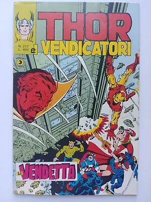 Buy Horn THOR And The AVENGERS Comic Number 217 • 8.23£