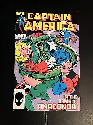 Buy Captain America #310 Key 1st Appearance Diamondback Serpent Society App NM-MT • 64.03£