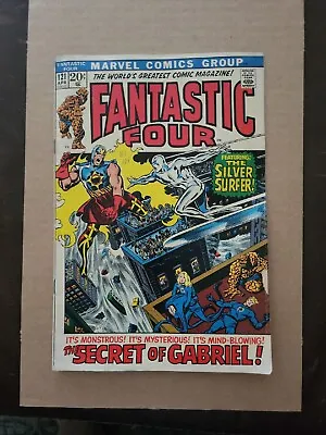 Buy Fantastic Four #121 FN Silver Surfer Death Of Air-Walker Stan Lee Marvel 1972 • 16.78£