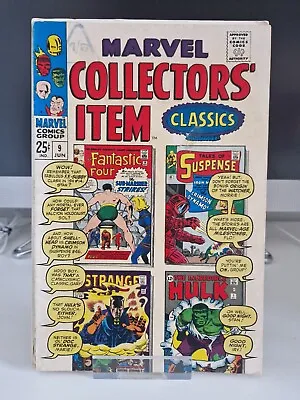 Buy Marvel Collectors Item Classics #9 MCU 1967 Fantastic Four Hulk Silver Age • 6.99£