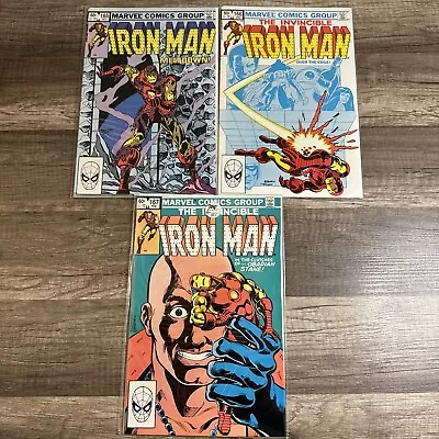 Buy The Invincible Iron Man#165, #166, #167, Marvel Bronze Age Comic Book Lot • 13.43£