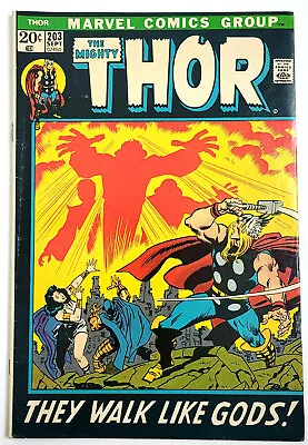 Buy Thor  # 203 - (1972) Marvel Comics  • 23.79£