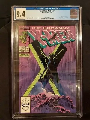 Buy Uncanny X-men #251 Cgc 9.4 11/1989 Marc Silvestri Cover!! Wolverine The Reavers! • 110.39£