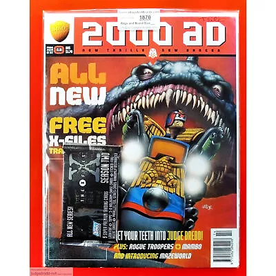 Buy 2000AD Prog 1014 + Rare  X-Files Sealed Cards  Comic Bag And Board  UK (Lot 1870 • 10.59£