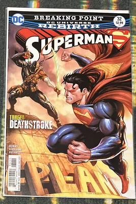 Buy Superman #32 DC Comics Rebirth 2017 Sent In A Cardboard Mailer • 3.99£