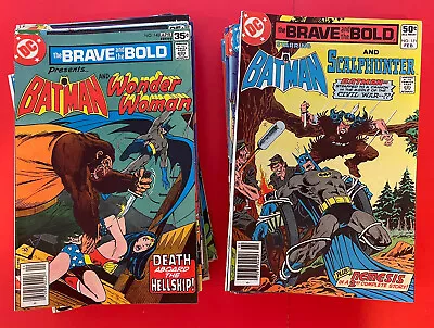 Buy BRAVE AND THE BOLD -BATMAN # 140-199  DC COMIC BOOK LOT - 46 Issues - NICE SHAPE • 119.87£