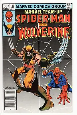 Buy Marvel Team-Up #117 (1972) Wolverine NEWSSTAND 1982 Raw Unrestored Marvel Comics • 21.61£