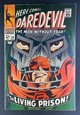 Buy Daredevil (1964) #38 FN- (5.5) Gene Colan Art Doctor Doom Appearance • 43.46£