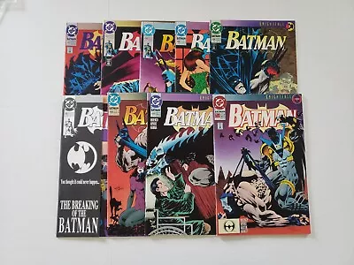 Buy Batman #492 493 494 495 496 497 498 499 500 Bane Knightfall Lot, DC Comics  • 33.98£