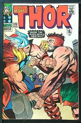 Buy Thor (Vol 1) # 126 (VG+) (Vy Gd Plus+) Price VARIANT RS003 Marvel Comics ORIG US • 162.99£