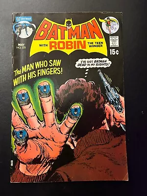 Buy Batman #231 Good/Very Good . Versus 10 Eyed Man - Neal Adams Cover • 22£