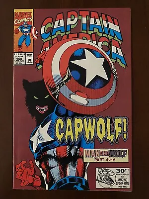 Buy Captain America #405 - 1st Appearance Of Capwolf  Vf • 7.85£