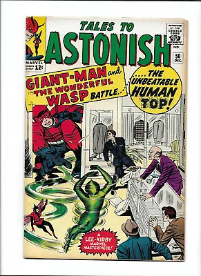 Buy Tales To Astonish #50 [1963 Vg/fn] Giant-man & Wasp  Marvel Comics • 79.05£