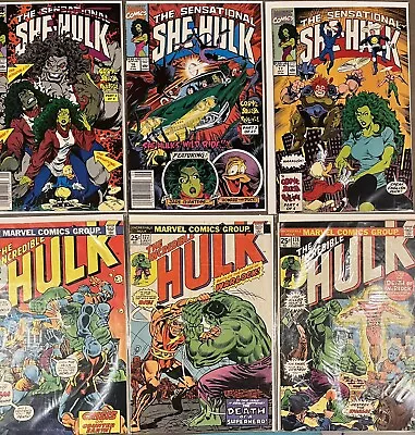 Buy GOTG3 Lot Of 6 Incredible Hulk 176-78 Warlock, Sensational SheHulk Howard #15-17 • 48.20£