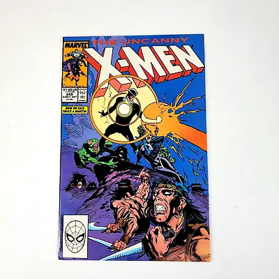 Buy Uncanny X-men #249 Direct Cover Oct 1989 Marvel Comic Book Silvestr Claremont • 2.23£