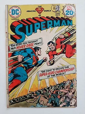 Buy Superman # 276 DC Comics Bronze Age 1974 Vs Shazam? Vintage • 9.99£