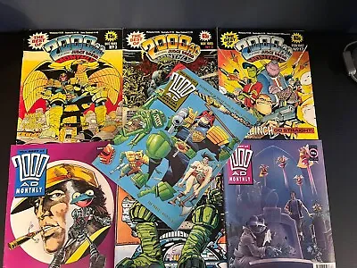 Buy The Best Of 2000AD Monthly Comic No.2,3,17,46,52, 1985/87/89/90/93   7 Magazine • 10£