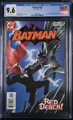 Buy Batman #635 CGC 9.6 White Pages - 1st Jason Todd As Red Hood • 118.55£