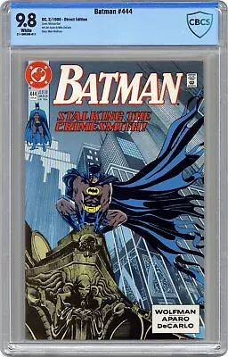Buy Batman #444 CBCS 9.8 1990 21-198539E-011 • 54.02£
