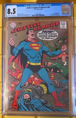 Buy Justice League Of America # 63 CGC 8.5 • 114.78£