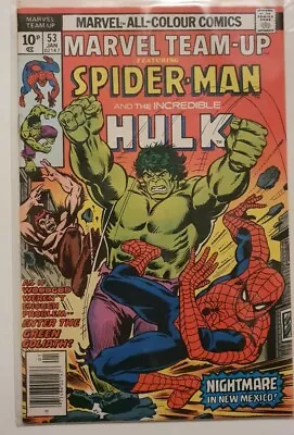 Buy Marvel Team Up #53 Spider-man Hulk Pence Variant  • 19.99£