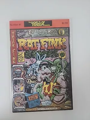 Buy RAT FINK #1 World Of Fandom Magazine ‘90 Underground Indie Comic/Mag Ed Roth • 23.69£