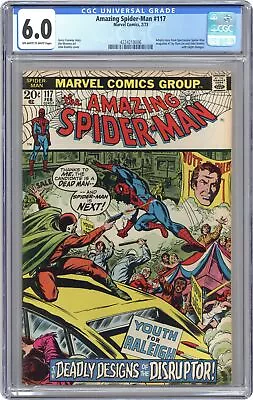 Buy Amazing Spider-Man #117 CGC 6.0 1973 4224218006 • 43.17£