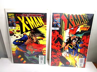 Buy X-Man #51-52 (1999, Marvel Comics) Bagged Boarded~~ • 8.67£