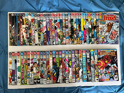 Buy The New Titans Comic Book Lot - Issues 50 - 59, 62 - 98, 100 - 108 +, All VF+/NM • 102.91£
