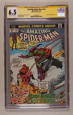 Buy Amazing Spider-Man #122 CGC 6.5 SS Stan Lee 1513037012 • 1,103.34£