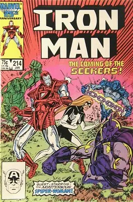 Buy Iron Man (Vol 1) # 214 (VFN+) (VyFne Plus+) Marvel Comics ORIG US • 8.98£