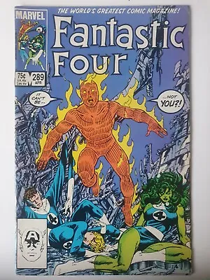 Buy Fantastic Four #289, 1986, She-Hulk John Byrne Art  • 3£