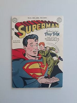 Buy Superman 58 DC Comics 1949 • 274.28£