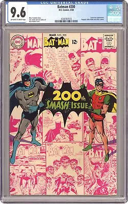 Buy Batman #200 CGC 9.6 1968 4348787013 • 1,245.43£
