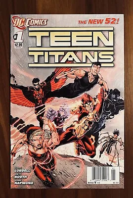 Buy Teen Titans #1 (DC Comics, November 2012) Newsstand Copy 9.4 NM • 11.91£