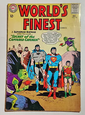 Buy WORLD'S FINEST #138 Silver Age DC 1963, Batman, Superman, Robin • 7.87£