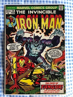 Buy Iron Man 56 (1973) Fangor App. Doctor Strange Cameo, Cents • 12.99£