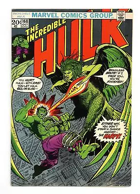 Buy Incredible Hulk #168 VG 4.0 1973 • 24.91£
