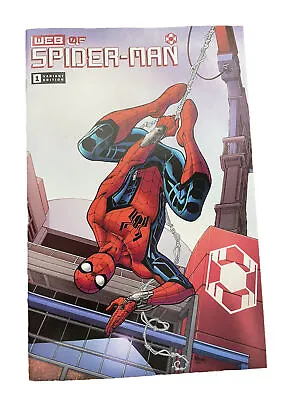 Buy W.E.B. Of Spider-Man #1 Todd Nauck Disney Cast Exclusive Variant RARE - FN+/NM! • 39.42£