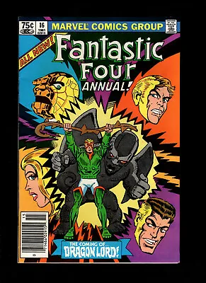 Buy Fantastic Four Annual #16 - Newsstand Edition - Higher Grade • 11.91£