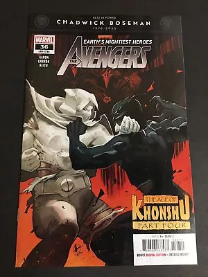 Buy Avengers #36 Moon Knight Great Cover Chadwick Boseman Tribute  • 5.43£
