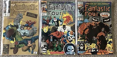 Buy Fantastic Four 348 Gold Cover, 349 & 350. Marvel, 1990. In Very Nice Condition. • 15£