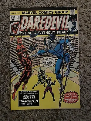 Buy Daredevil The Man Without Fear #118 (Marvel Comics, 1975) • 12.01£