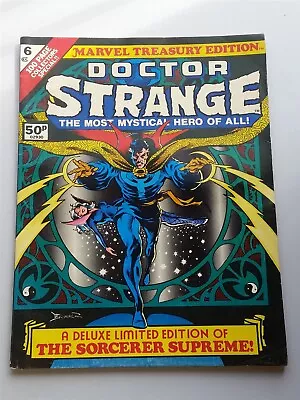 Buy Marvel Treasury Edition #6 Doctor Strange Vg/fn (5.0) 1975 (a) • 16.99£