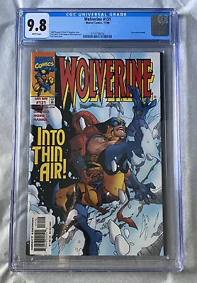 Buy Wolverine #131 11/98 Corrected Version CGC 9.8 • 68.05£