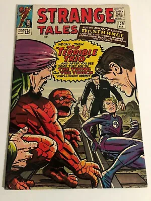 Buy STRANGE TALES #129 The Terrible Trio Stan Lee And Dick Ayers • 48.23£