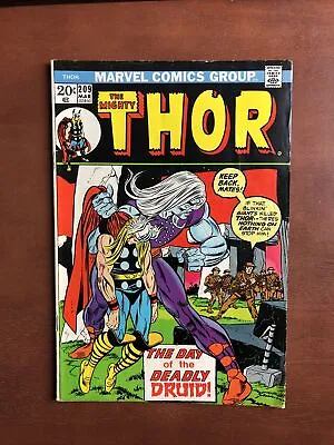 Buy Thor #209 (1973) 6.0 FN Marvel Bronze Age Comic Book 1st Kree Eternal App • 14.18£