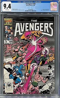 Buy Avengers 268 CGC 9.4 NM Story Titled 'The Kang Dynasty' • 119.92£