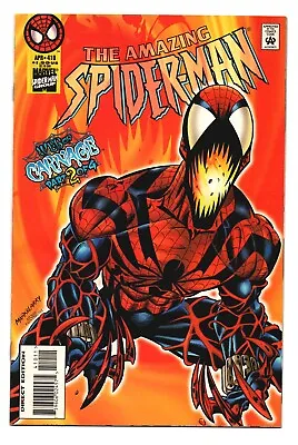 Buy Amazing Spider-man #410 9.2 Web Of Carnage 1996 White Pages • 39.58£